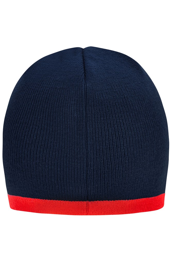 Beanie with Contrasting Border