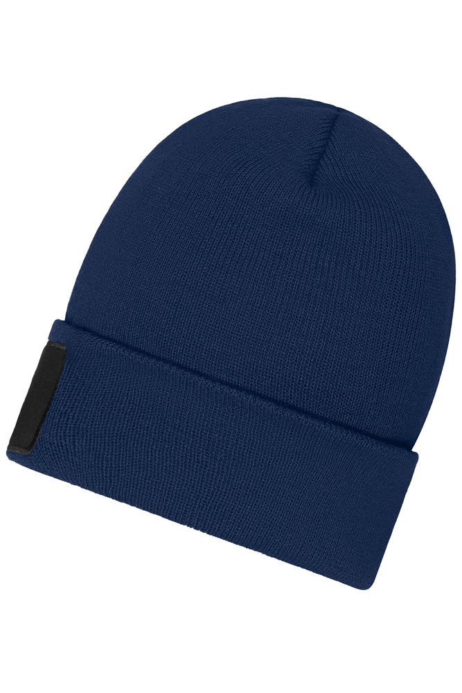 Beanie with Patch (10cm x 5 cm) - Thinsulate