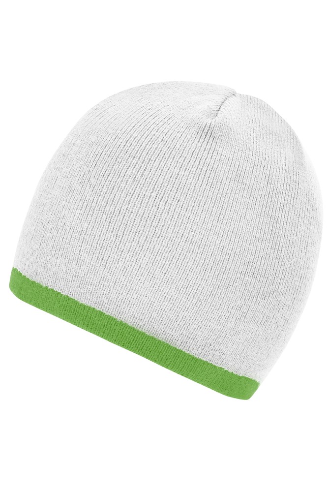 Beanie with Contrasting Border