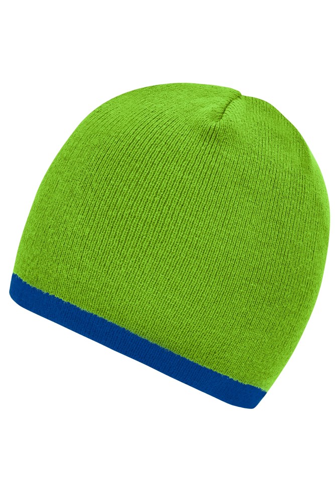 Beanie with Contrasting Border